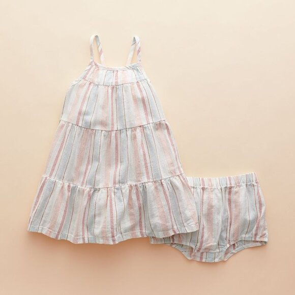 Baby‎ Girl Little Co. by Lauren Conrad Tiered Tank Dress Newborn - Picture 1 of 1